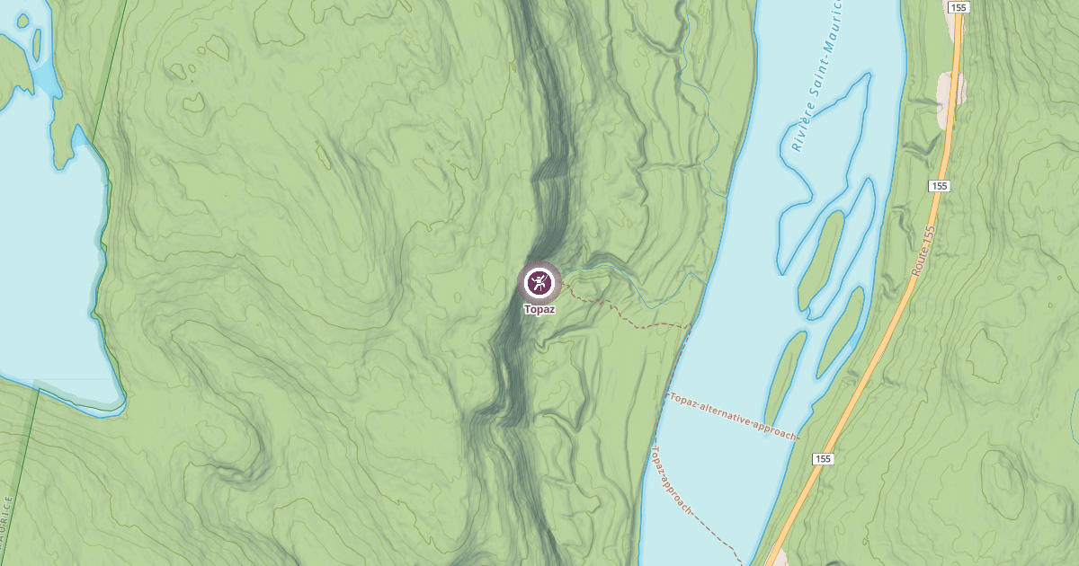 Map preview of Topaz