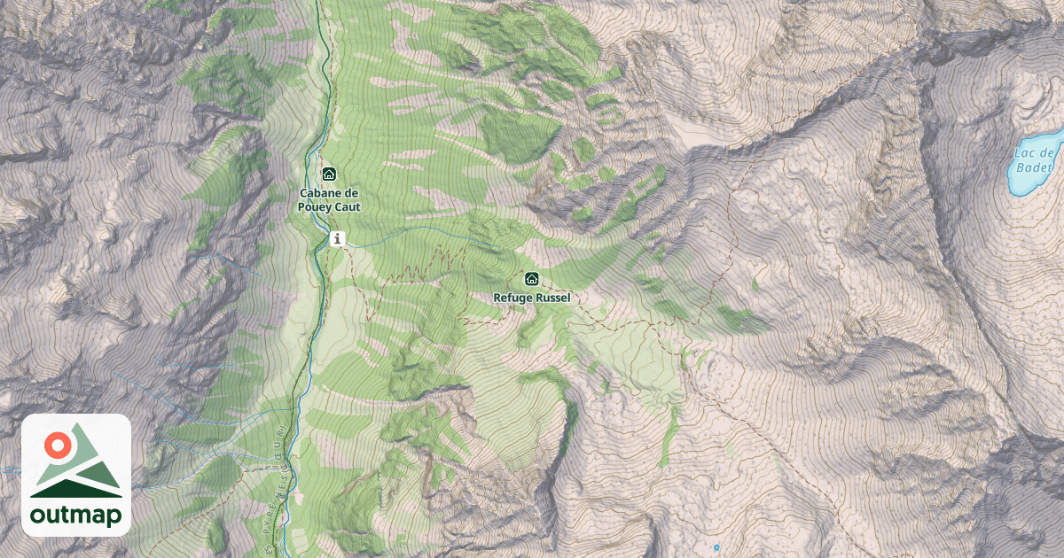 Map of Refuge Russel
