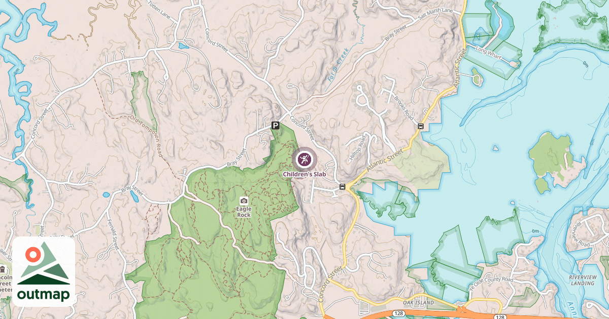 Map of Children's Slab