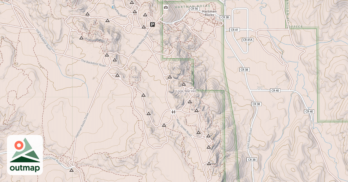 Map of Look, Ma!