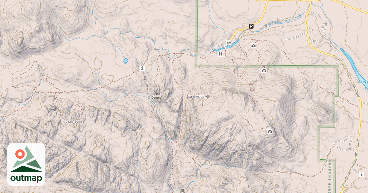 Map of Stand Aside