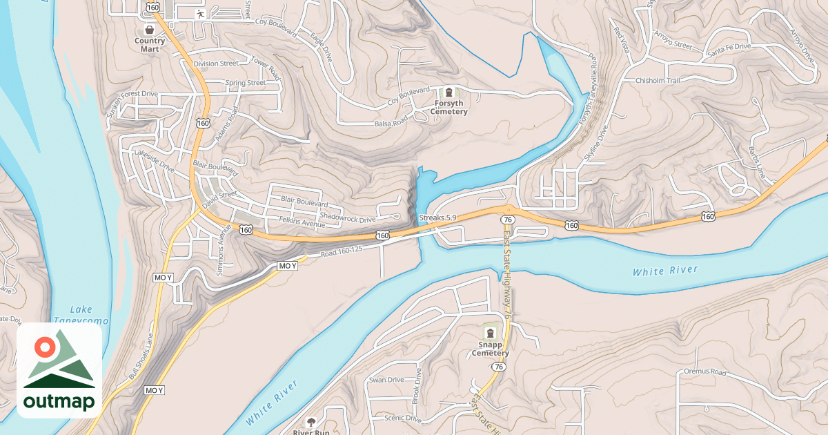 Map of Streaks