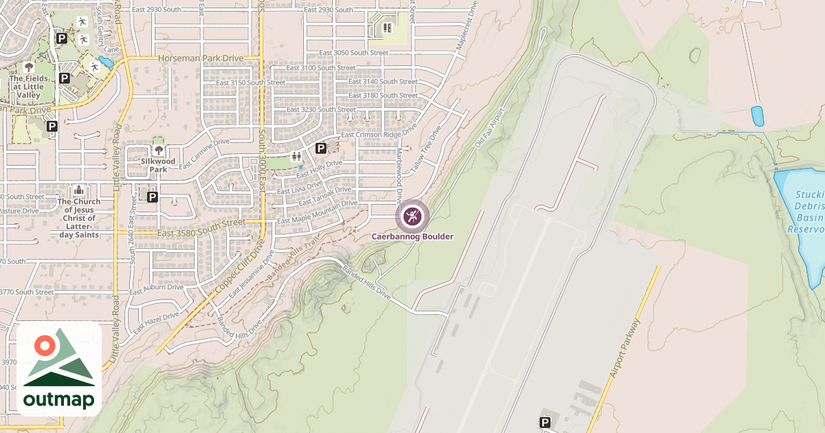 Map of Caerbannog Boulder
