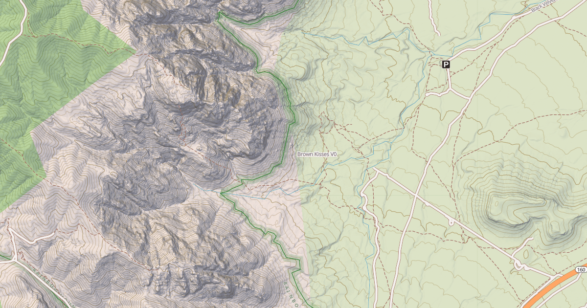 Map preview of Brown Kisses