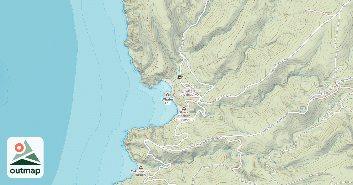 Map of Monsters from the deep.