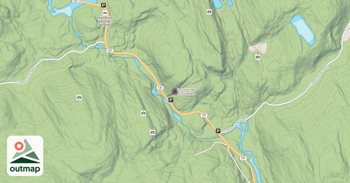 Map of Le Choix des Coccinelles