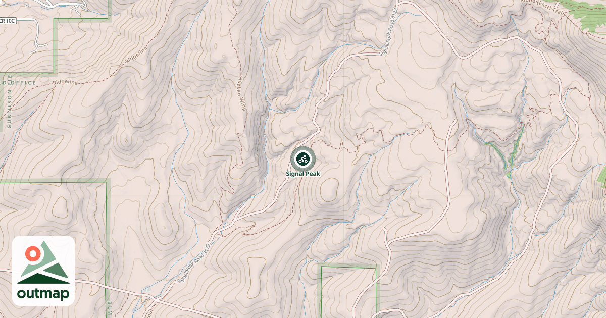 Map of Signal Peak