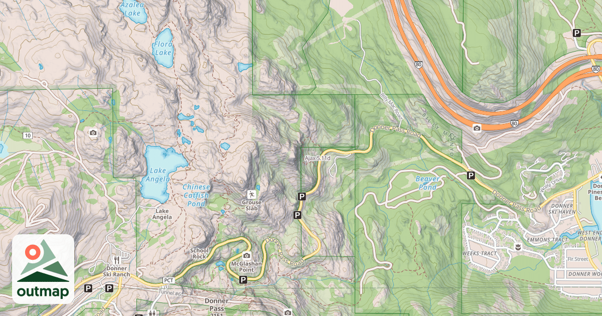 Map of Ajax