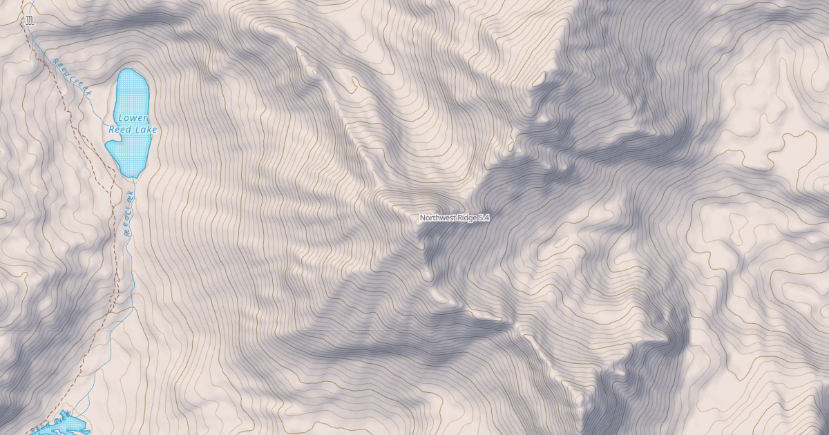 Map preview of Northwest Ridge