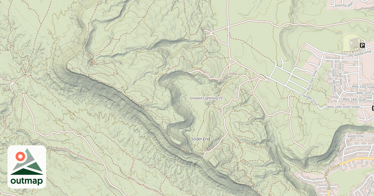 Map of Greased Lightning