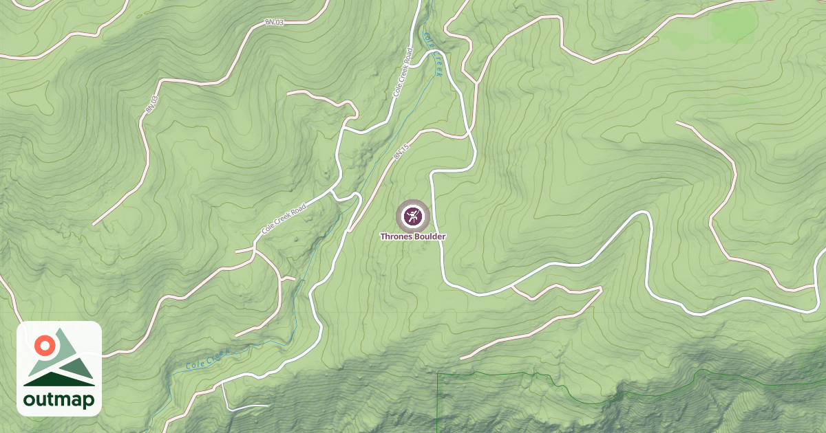 Map of Thrones Boulder