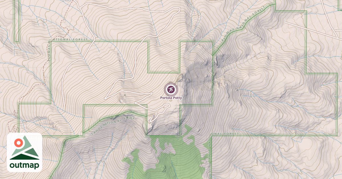 Map of Portola Potty
