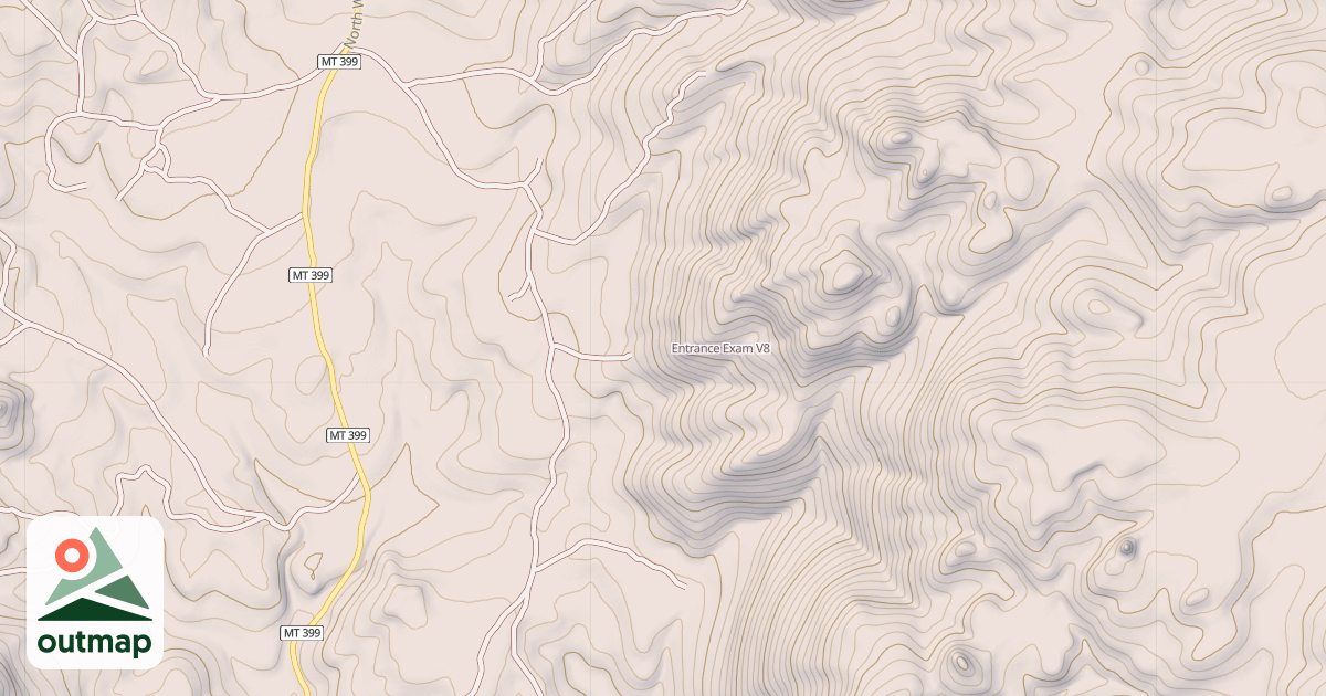 Map of Entrance Exam