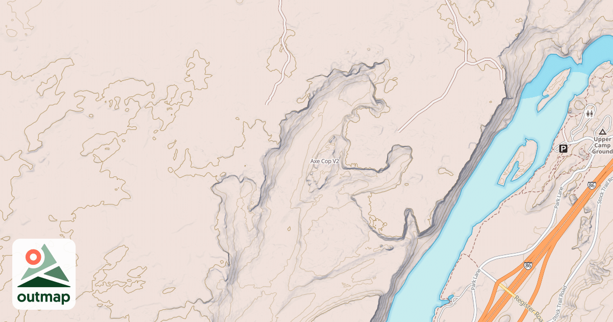 Map of Axe Cop
