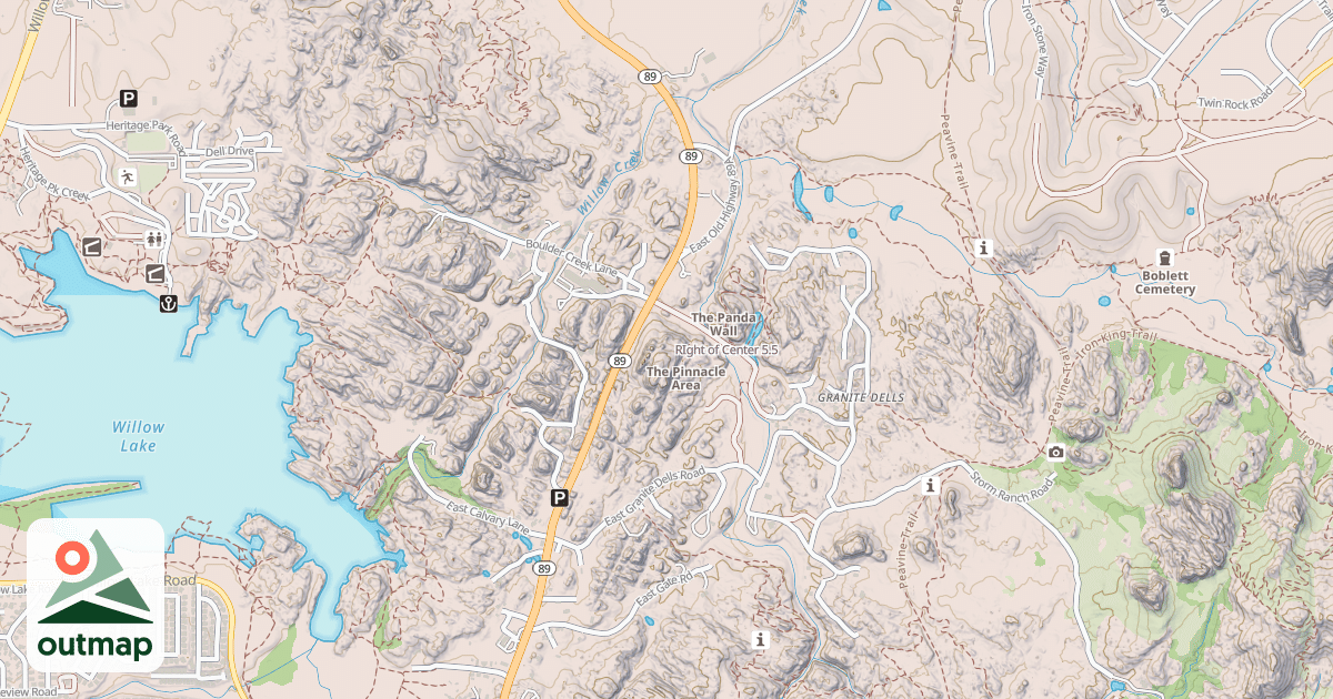 Map of RIght of Center