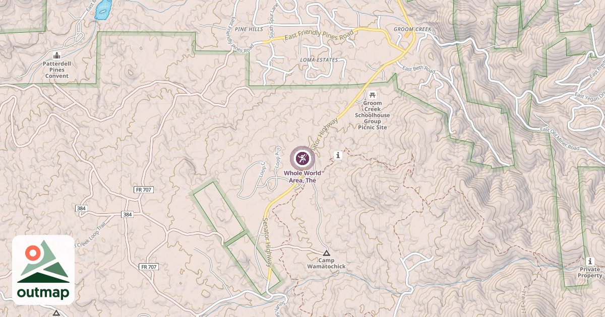 Map of Whole World Area, The
