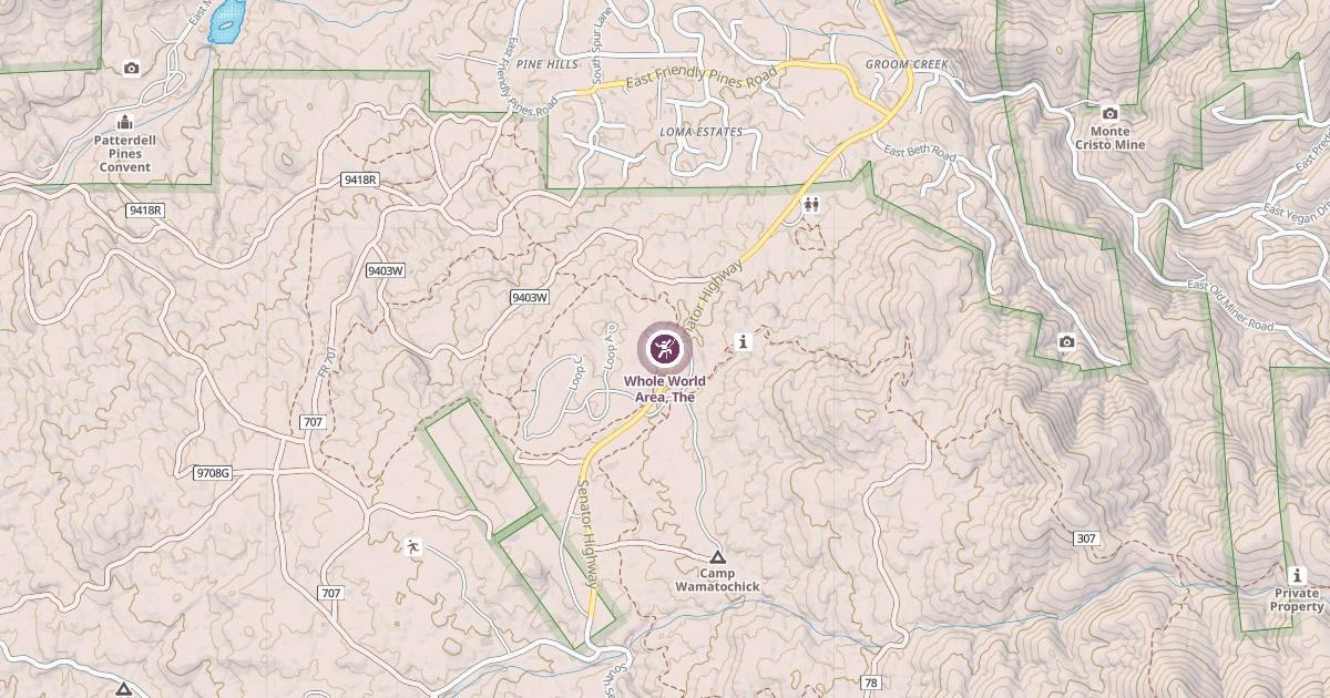 Map preview of Whole World Area, The