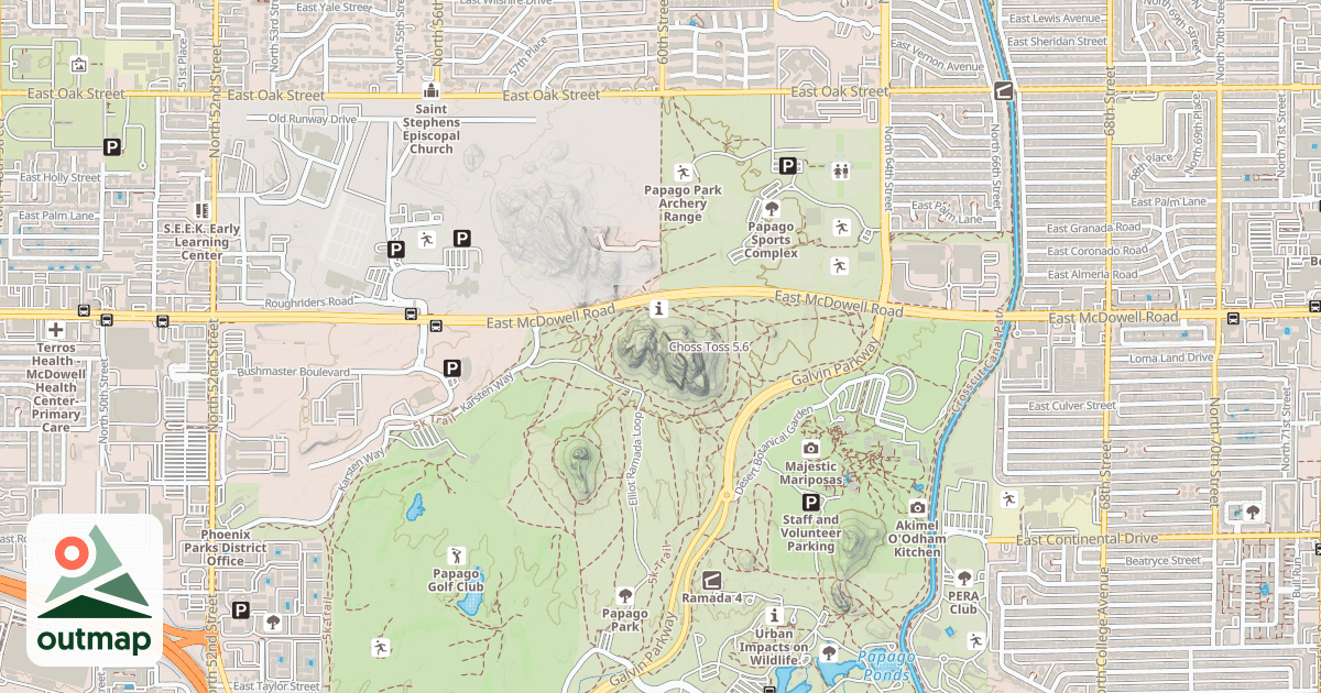 Map of Choss Toss