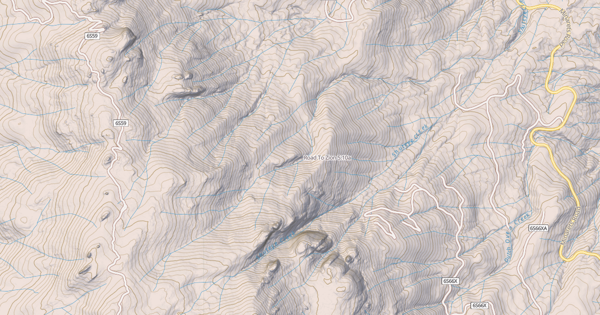 Map preview of Road To Zion