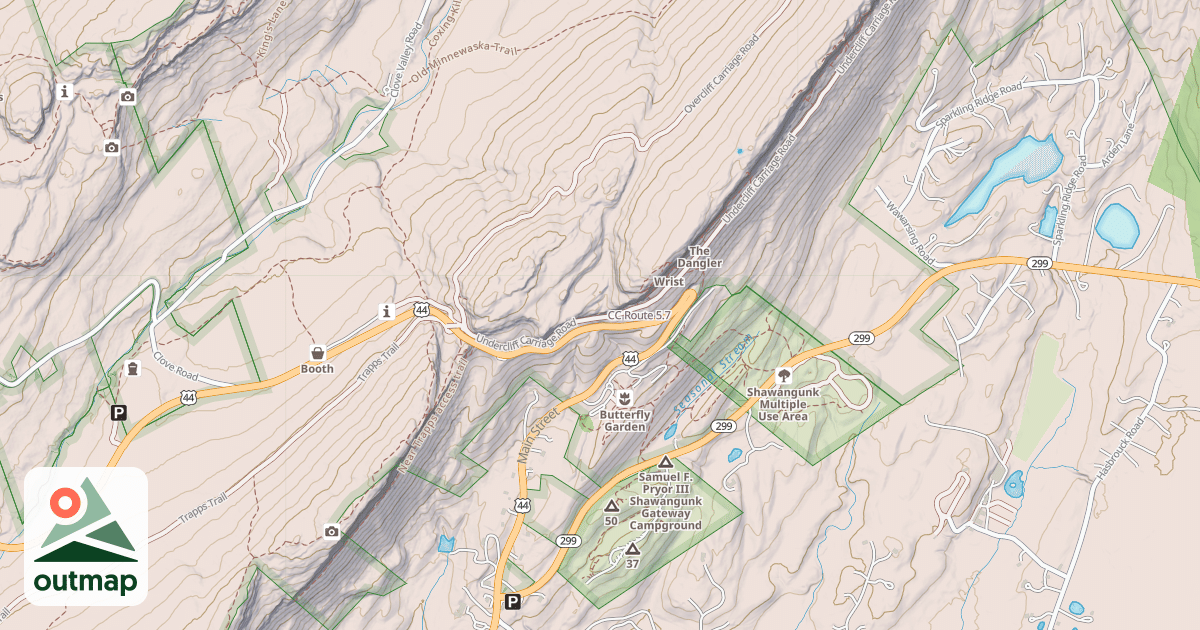 Map of CC Route