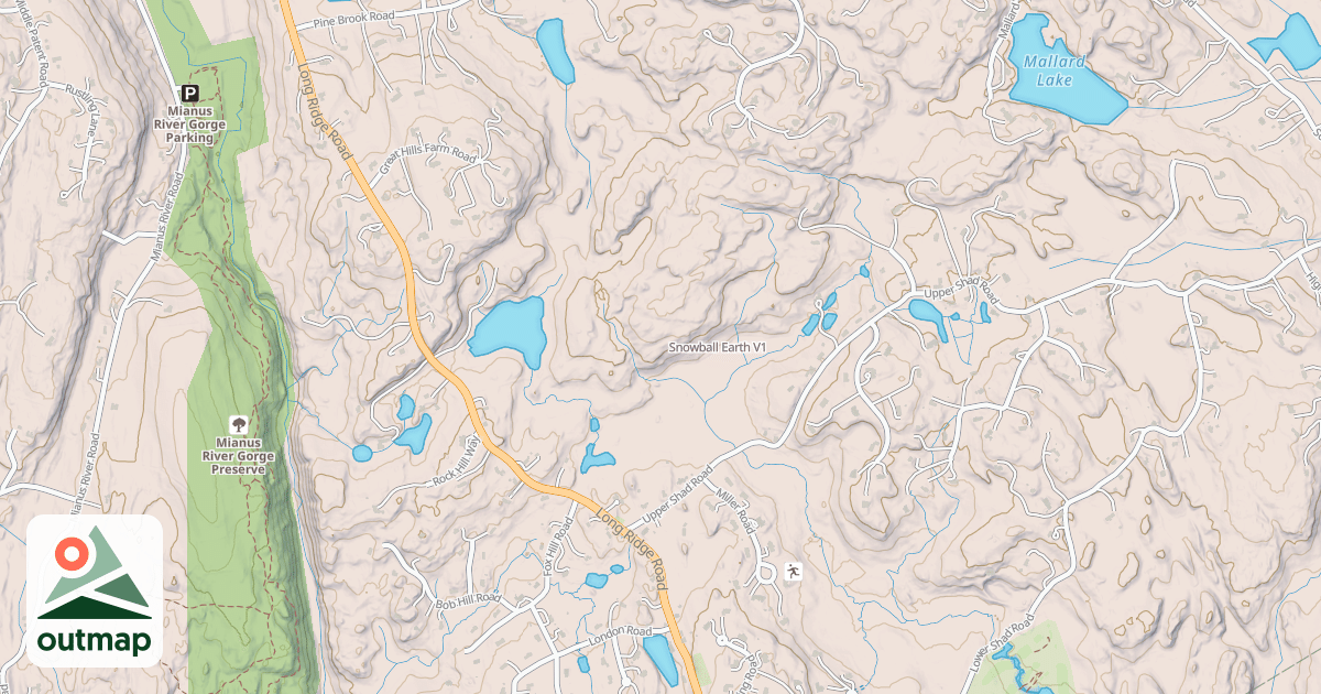 Map of Snowball Earth