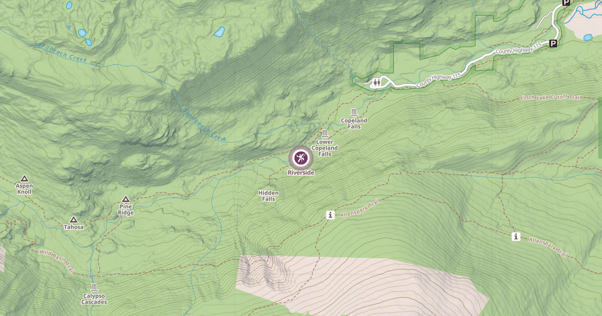 Map preview of Riverside