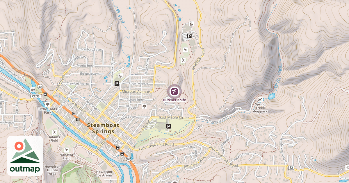 Map of Butcher Knife