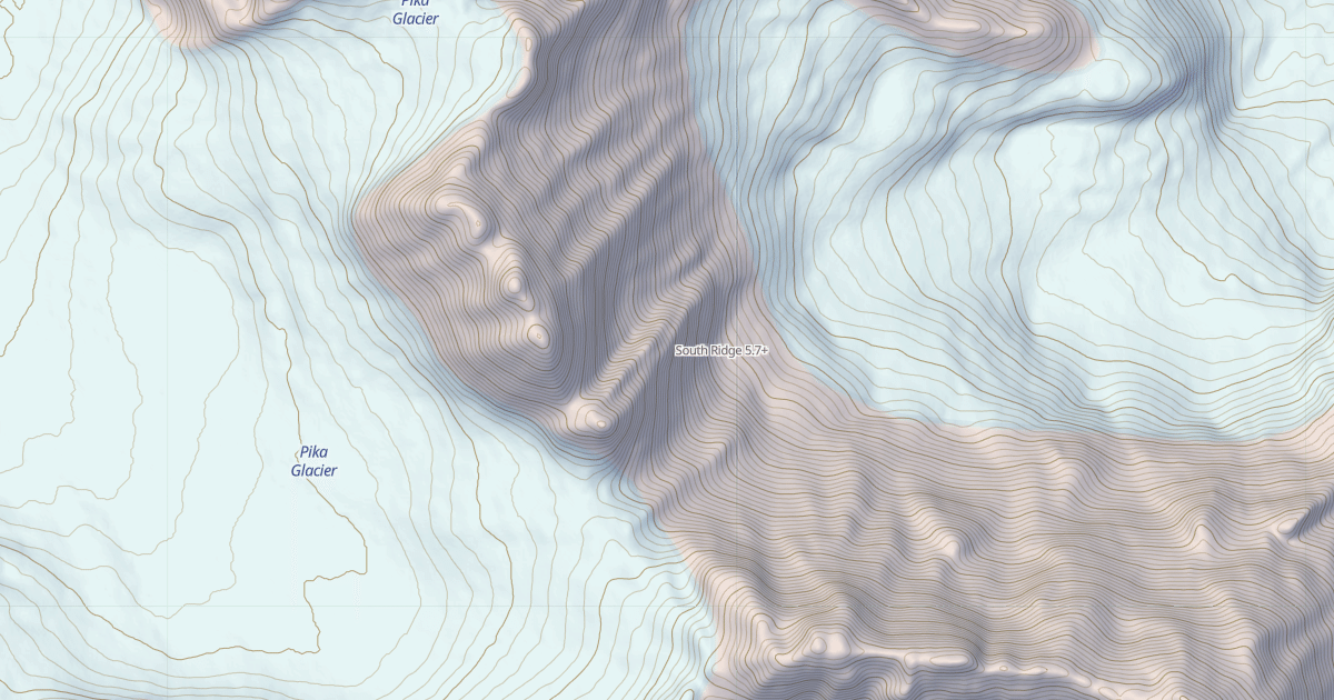 Map preview of South Ridge