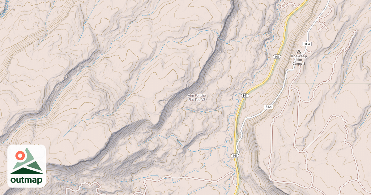 Map of Aim For the Flat Top