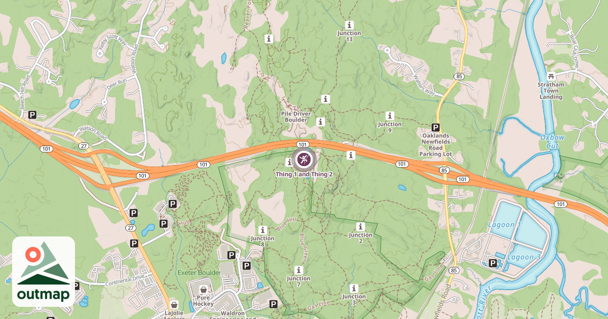 Map of Thing 1 and Thing 2