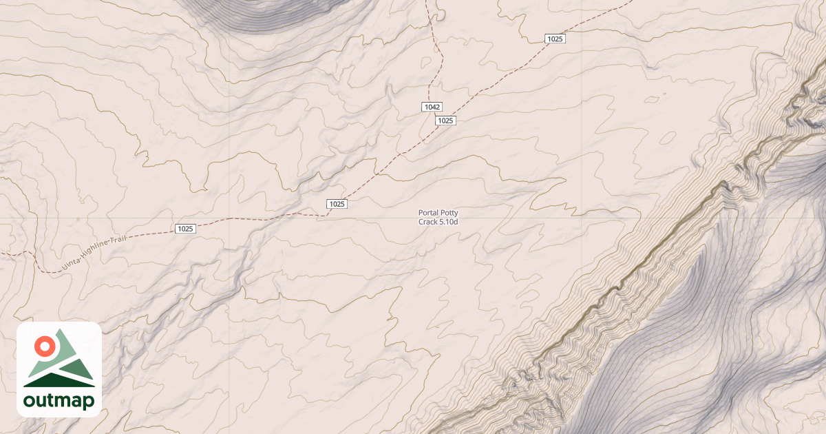 Map of Portal Potty Crack