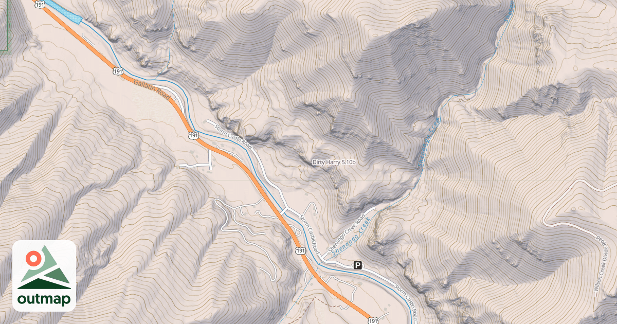 Map of Dirty Harry
