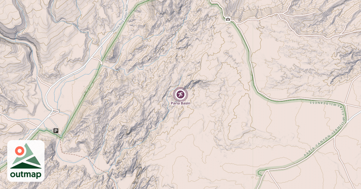 Map of Paria Basin