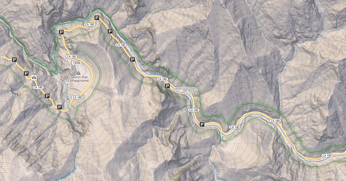Map preview of Wall of Voodoo, Left