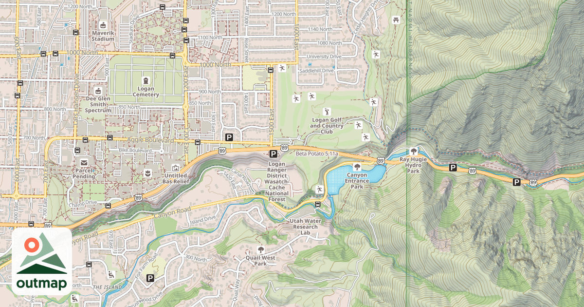 Map of Beta Potato