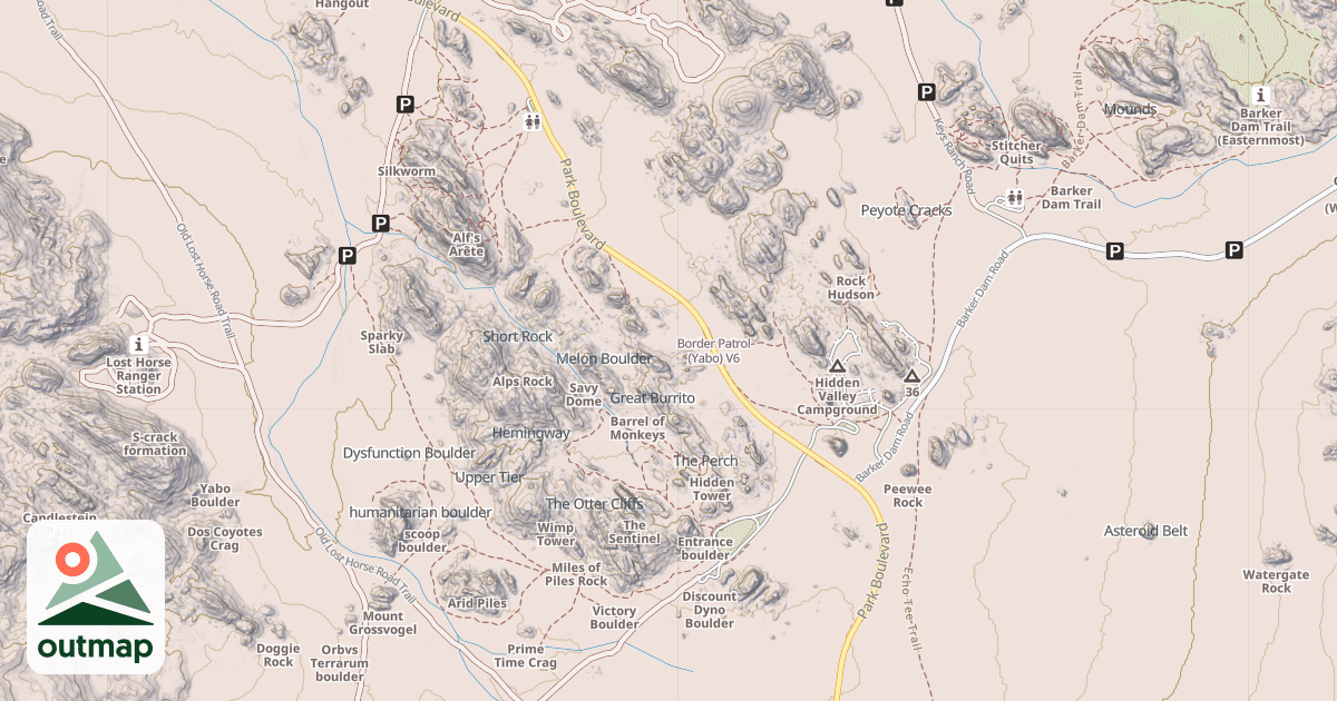 Map of Border Patrol (Yabo)