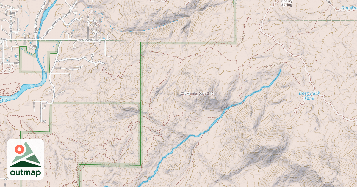 Map of Cat Mantle, Dude