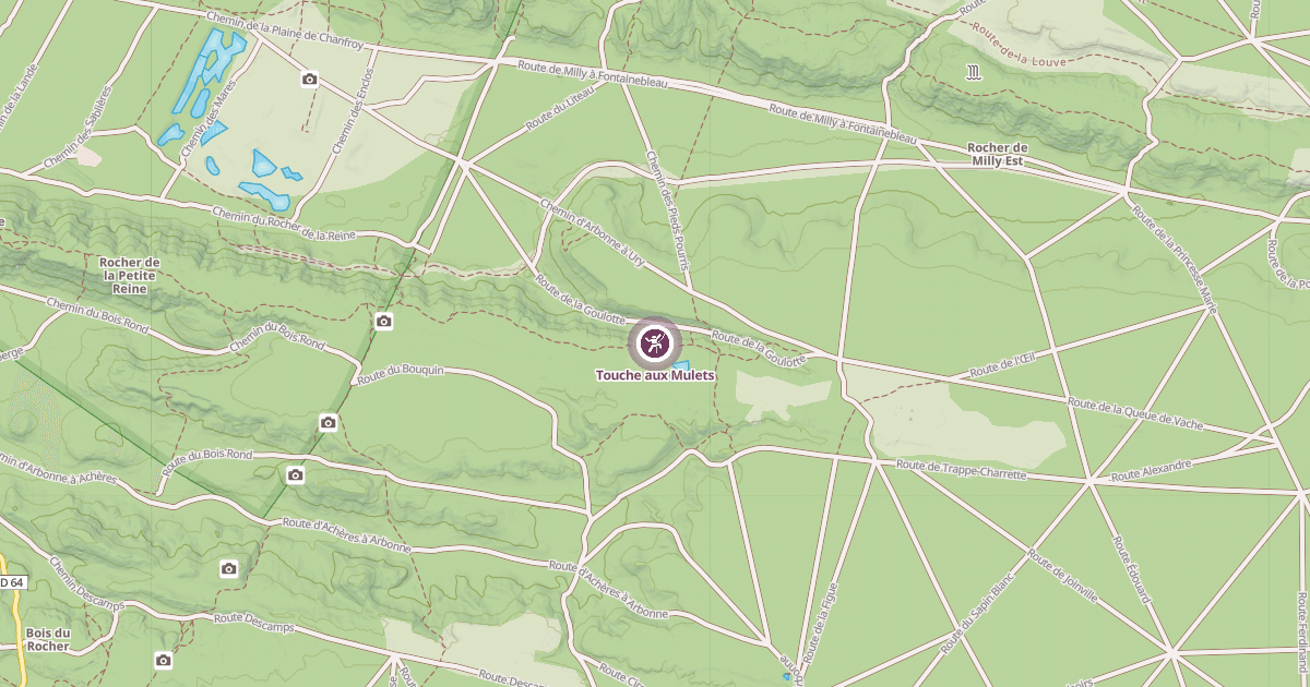 Map preview of Touche aux Mulets