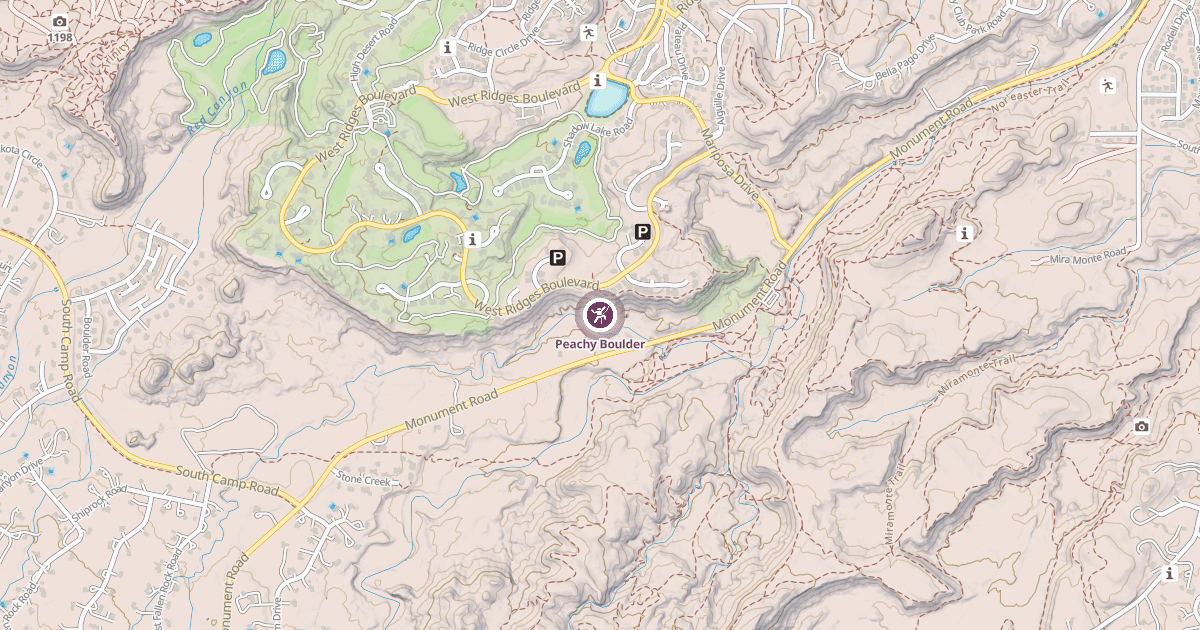 Map preview of Peachy Boulder