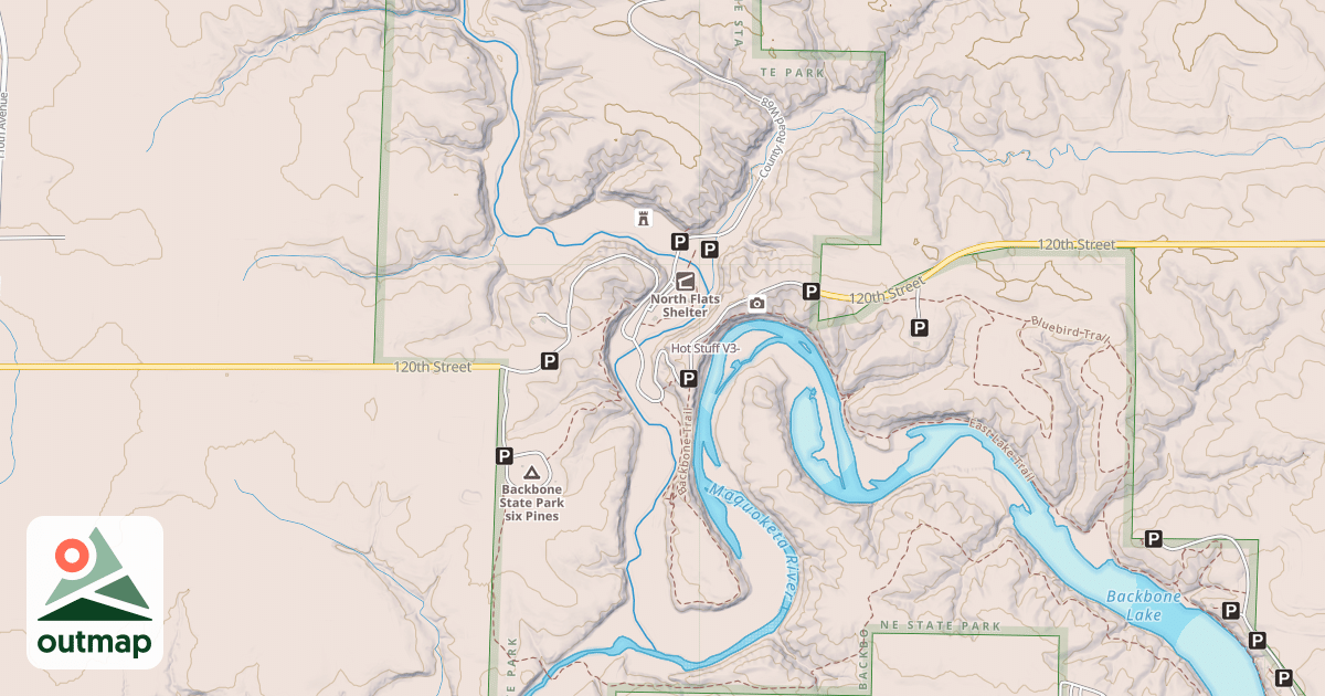 Map of Hot Stuff