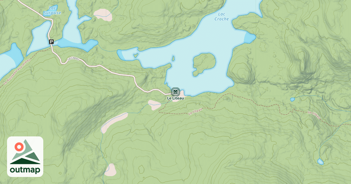 Map of Le Liteau