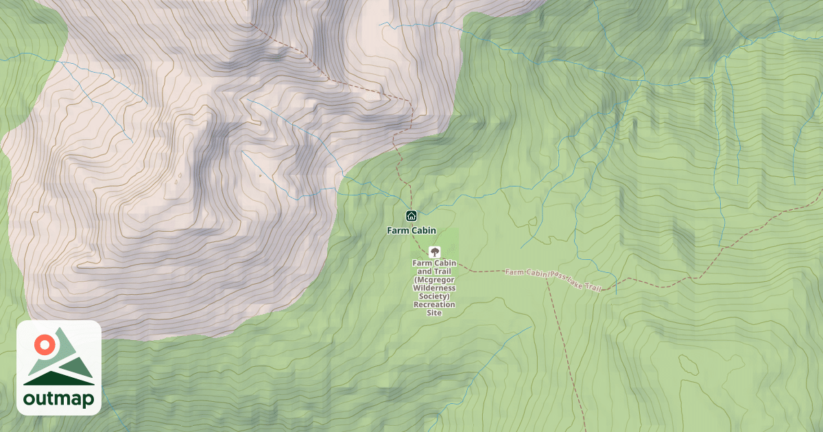 Map of Farm Cabin