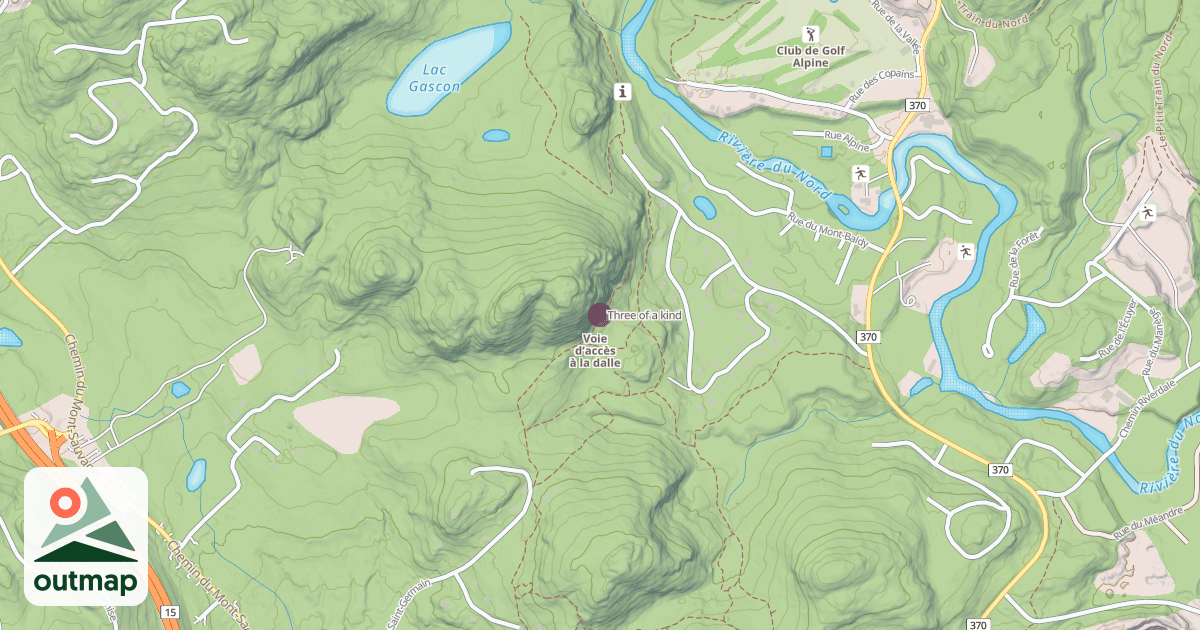 Map of Three of a kind