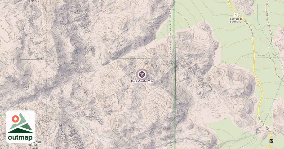 Map of Dark Castle, The