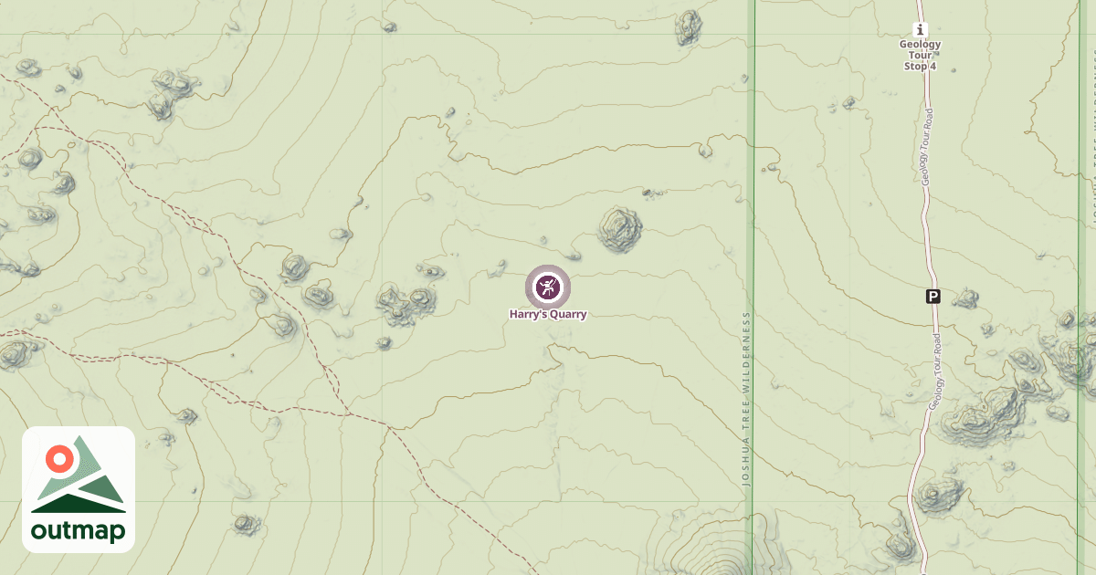 Map of Harry's Quarry