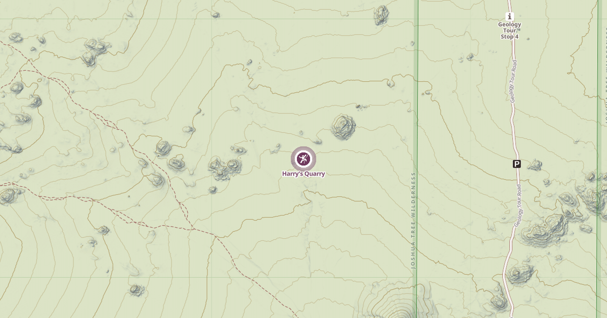 Map preview of Harry's Quarry