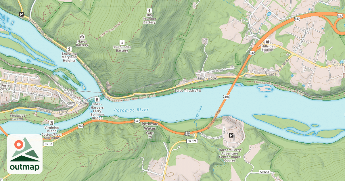 Map of Turbo Thrush