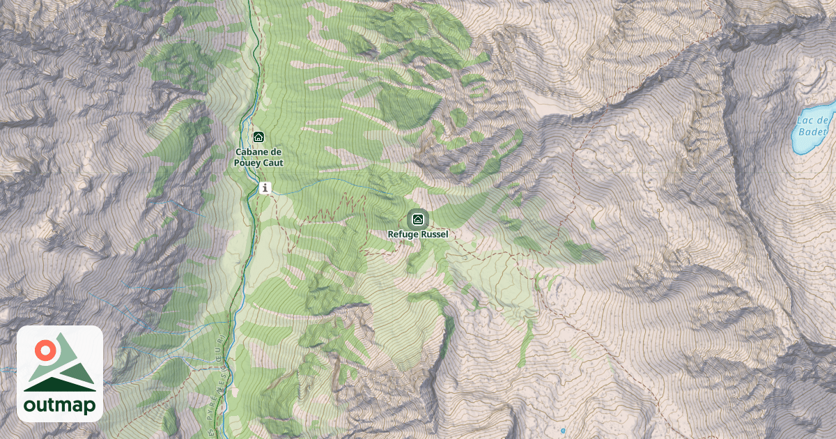 Map of Refuge Russel