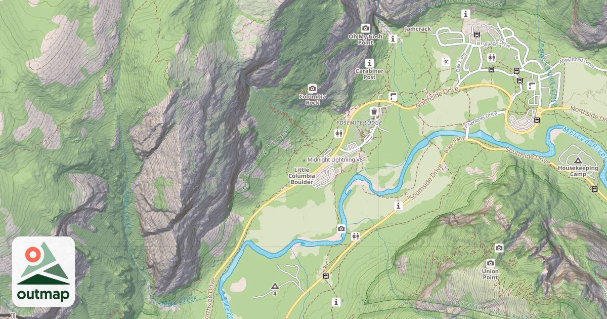 Map of Midnight Lightning