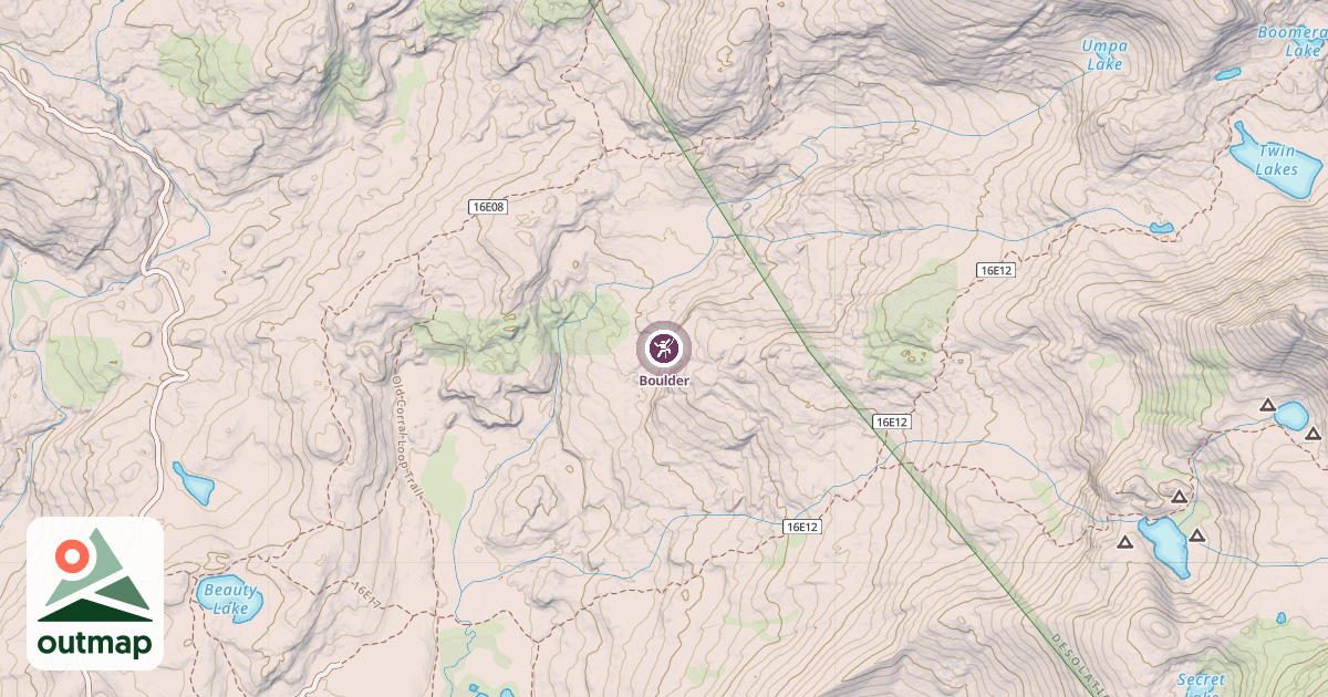 Map of Boulder